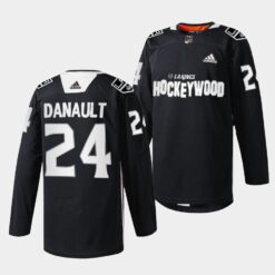 Los Angeles Kings Phillip Danault Hockey Wood Black Jersey