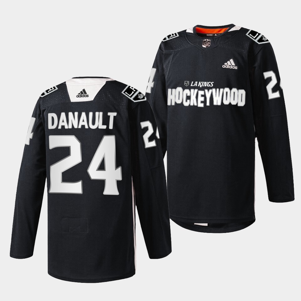 Los Angeles Kings Phillip Danault Hockey Wood Black Jersey Los Angeles Kings Phillip Danault Hockey Wood Black Jersey