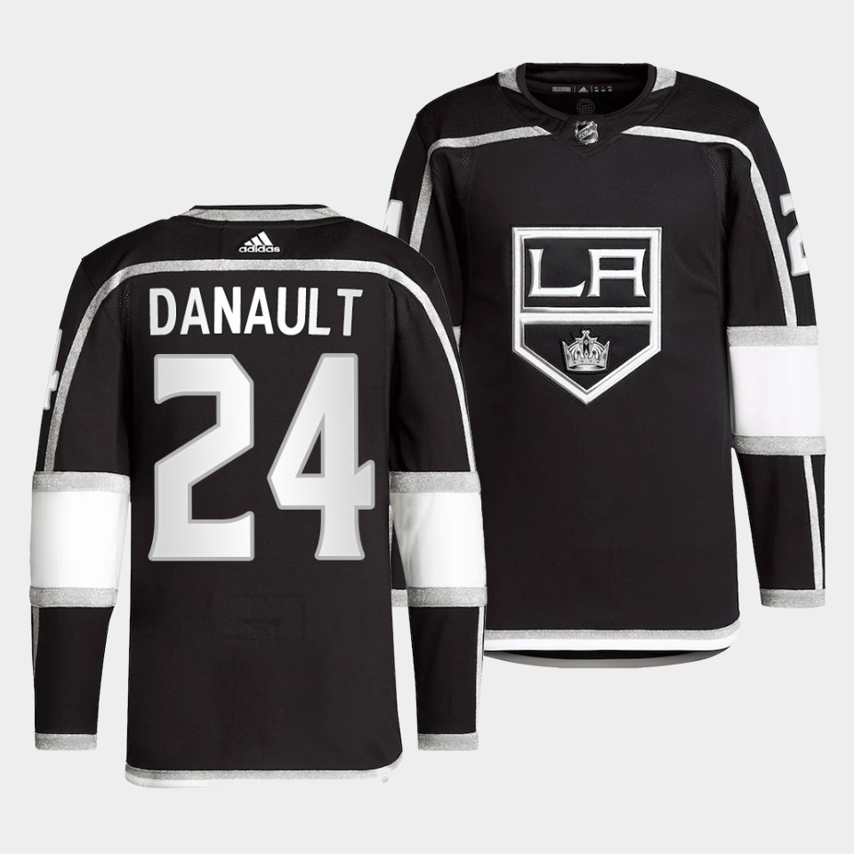 Los Angeles Kings Phillip Danault Home Black Jersey Los Angeles Kings Phillip Danault Home Black Jersey