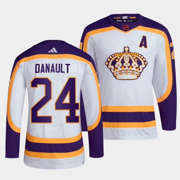 Los Angeles Kings Phillip Danault Reverse White Jersey Los Angeles Kings Phillip Danault Reverse White Jersey
