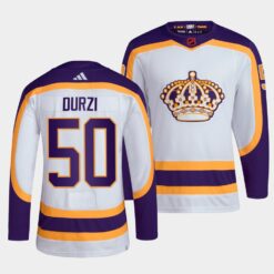 Los Angeles Kings Sean Durzi Reverse White Jersey