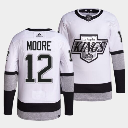 Los Angeles Kings Trevor Moore Alternate White Jersey