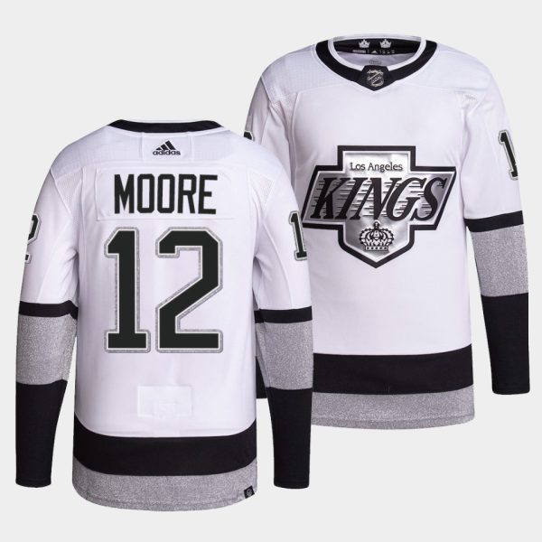 Los Angeles Kings Trevor Moore Alternate White Jersey Los Angeles Kings Trevor Moore Alternate White Jersey