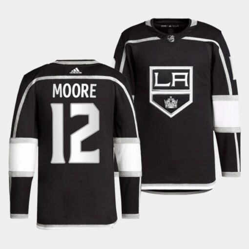 Los Angeles Kings Trevor Moore Home Black Jersey