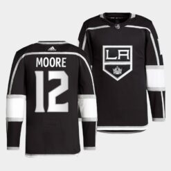 Los Angeles Kings Trevor Moore Home Black Jersey
