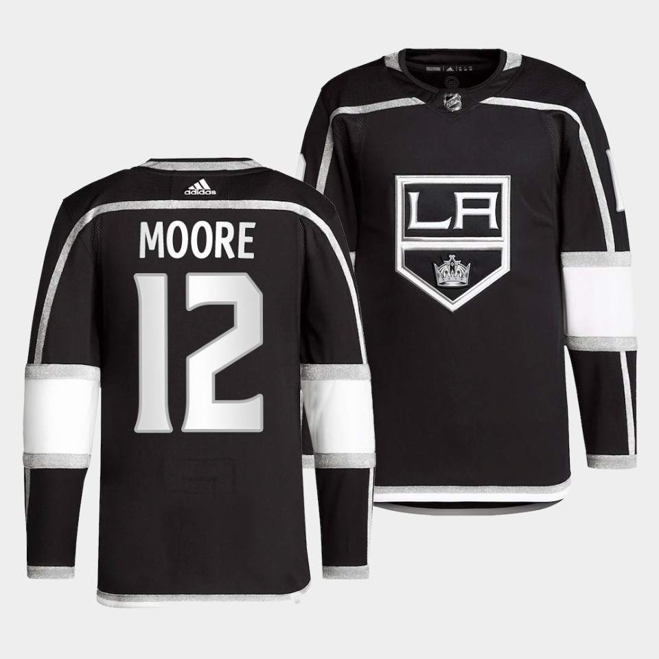 Los Angeles Kings Trevor Moore Home Black Jersey Los Angeles Kings Trevor Moore Home Black Jersey
