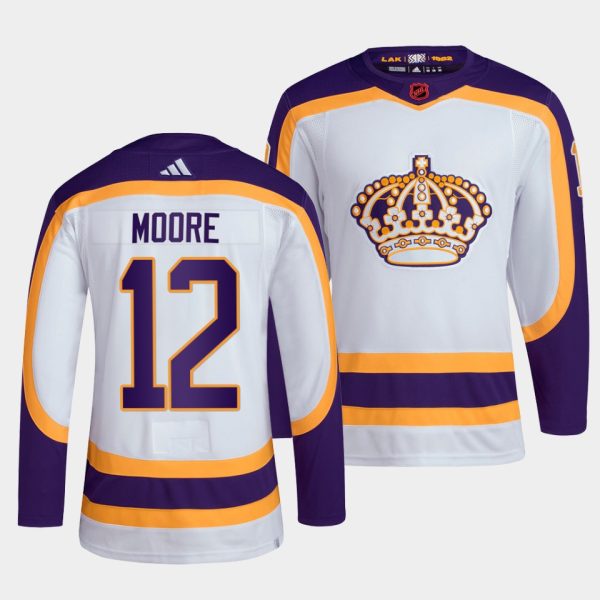 Los Angeles Kings Trevor Moore Reverse White Jersey Los Angeles Kings Trevor Moore Reverse White Jersey