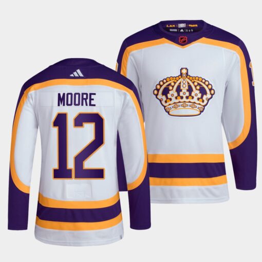 Los Angeles Kings Trevor Moore Reverse White Jersey