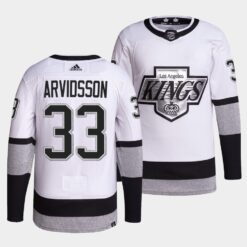 Los Angeles Kings Viktor Arvidsson Alternate White Jersey