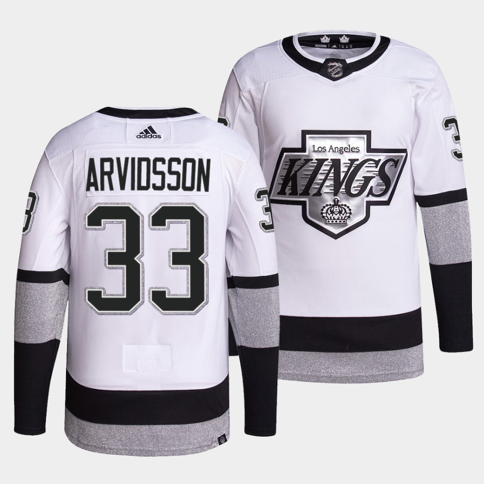 Los Angeles Kings Viktor Arvidsson Alternate White Jersey Los Angeles Kings Viktor Arvidsson Alternate White Jersey