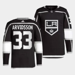 Los Angeles Kings Viktor Arvidsson Home Black Jersey