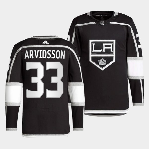 Los Angeles Kings Viktor Arvidsson Home Black Jersey Los Angeles Kings Viktor Arvidsson Home Black Jersey