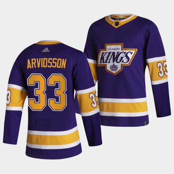 Los Angeles Kings Viktor Arvidsson Reverse Special Edition Purple Jersey Los Angeles Kings Viktor Arvidsson Reverse Special Edition Purple Jersey