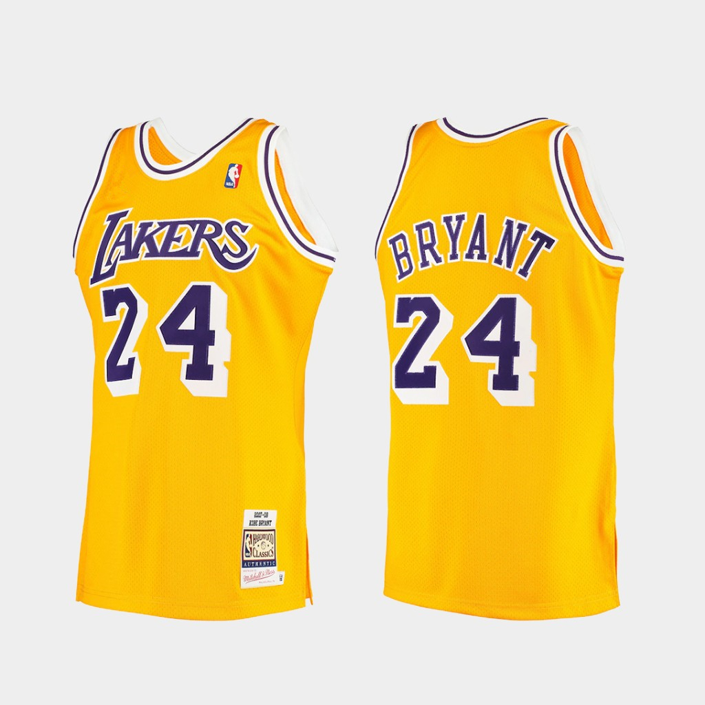 Los Angeles Lakers 24 Kobe Bryant Gold Throwback Jersey Los Angeles Lakers 24 Kobe Bryant Gold Throwback Jersey