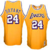 Los Angeles Lakers 24 Kobe Bryant Black Retired Edition Throwback Jersey