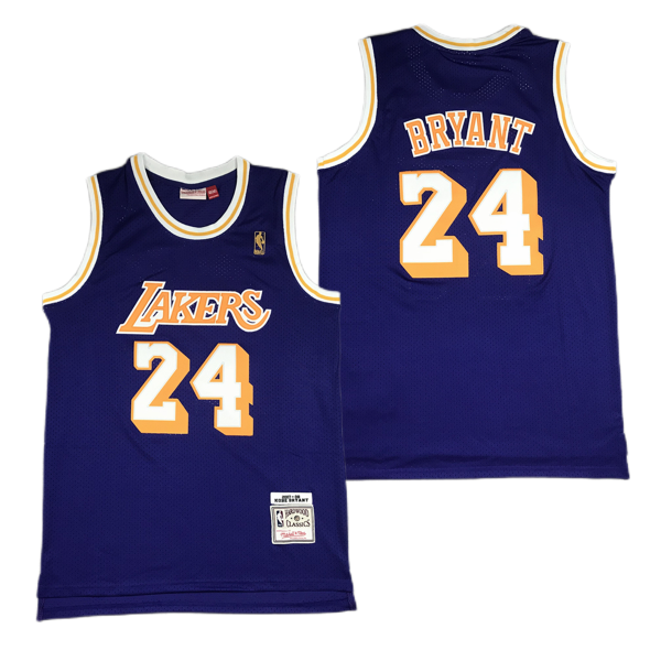 Los Angeles Lakers 24 Kobe Bryant Purple 2007-08 Throwback Jersey Los Angeles Lakers 24 Kobe Bryant Purple 2007-08 Throwback Jersey