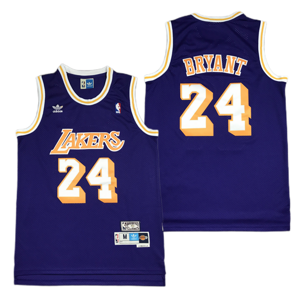 Los Angeles Lakers 24 Kobe Bryant Purple Throwback Jersey Los Angeles Lakers 24 Kobe Bryant Purple Throwback Jersey