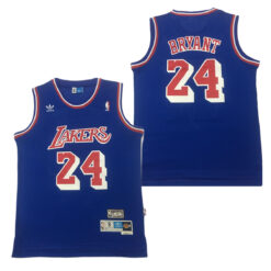 Los Angeles Lakers 24 Kobe Bryant Royal Throwback Jersey