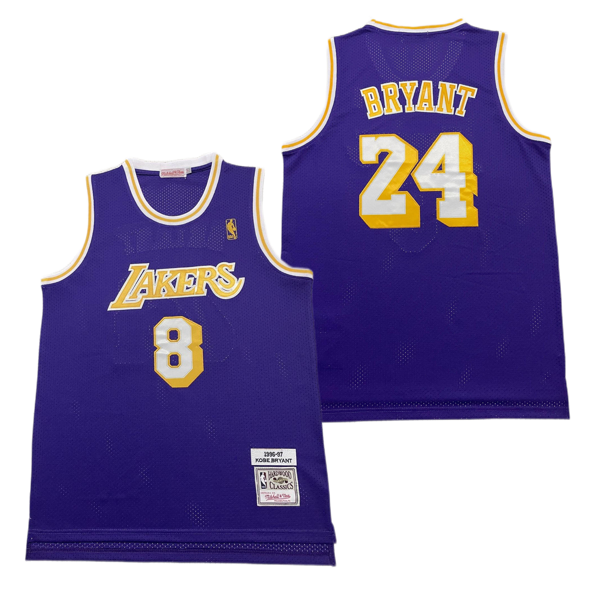 Los Angeles Lakers 8 24 Kobe Bryant Purple 1996-97 Throwback Jersey Los Angeles Lakers 8 24 Kobe Bryant Purple 1996-97 Throwback Jersey