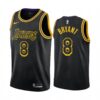 Los Angeles Lakers 8 Kobe Bryant Blue Throwback Jersey