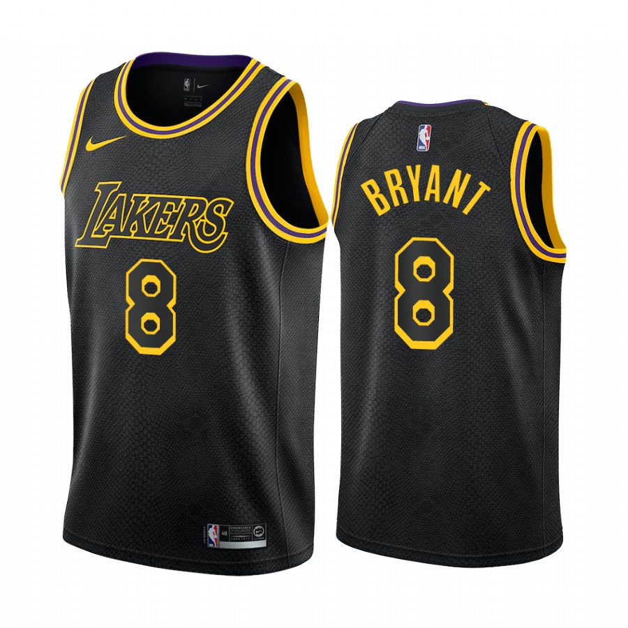 Los Angeles Lakers 8 Kobe Bryant Black City Edition Jersey Los Angeles Lakers 8 Kobe Bryant Black City Edition Jersey