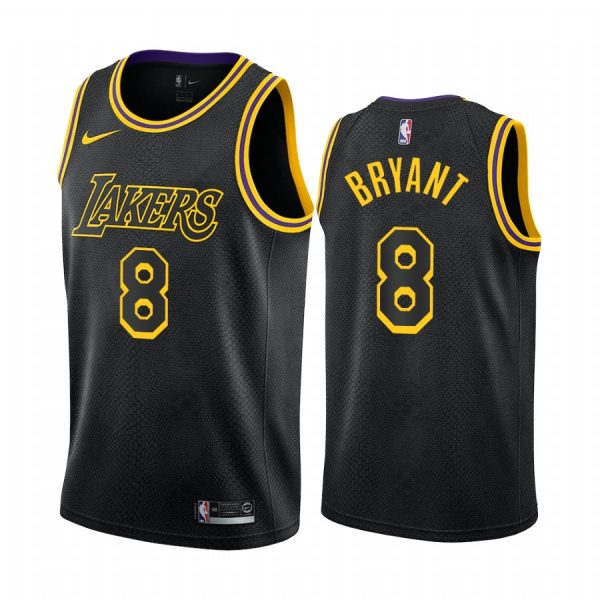 Los Angeles Lakers 8 Kobe Bryant Black City Edition Jersey Los Angeles Lakers 8 Kobe Bryant Black City Edition Jersey