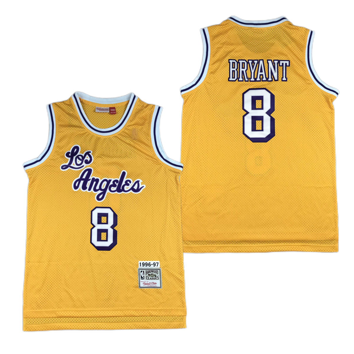 Los Angeles Lakers 8 Kobe Bryant Gold Throwback Jersey Los Angeles Lakers 8 Kobe Bryant Gold Throwback Jersey
