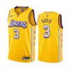 Los Angeles Lakers Anthony Davis 2021 Earned Black Jersey