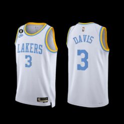 Los Angeles Lakers Anthony Davis 2022-23 White Classic Edition Jersey