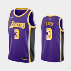 Los Angeles Lakers Anthony Davis Purple Statement Jersey