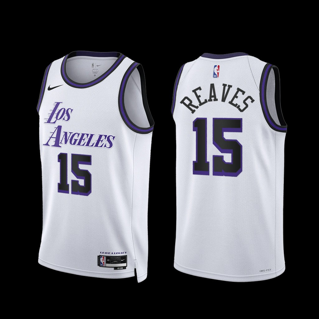 Los Angeles Lakers Austin Reaves 2022-23 City Edition Jersey White Los Angeles Lakers Austin Reaves 2022-23 City Edition Jersey White