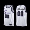 Los Angeles Lakers Custom 2022-23 White Classic Edition Jersey