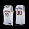 Los Angeles Lakers Custom 2022-23 White Classic Edition Jersey