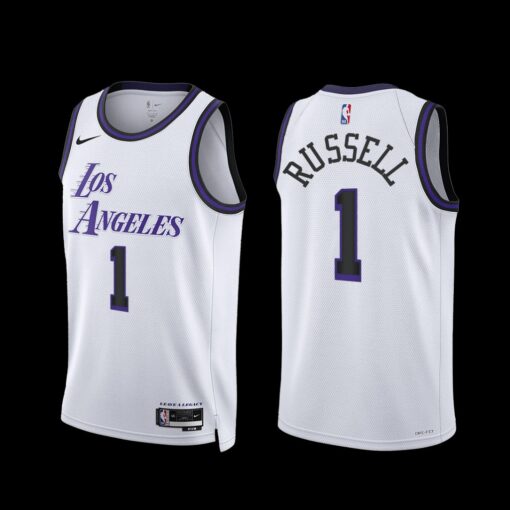 Los Angeles Lakers D’Angelo Russell 2022-23 City Edition Jersey White