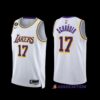 Los Angeles Lakers Dennis Schroder 2022-23 Classic Edition Jersey White