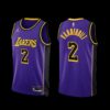 Los Angeles Lakers Jerry West Blue Throwback Jersey