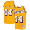 Los Angeles Lakers Jerry West White Throwback Jersey