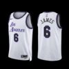 Los Angeles Lakers LeBron James 2022-23 Gold Icon Edition Jersey