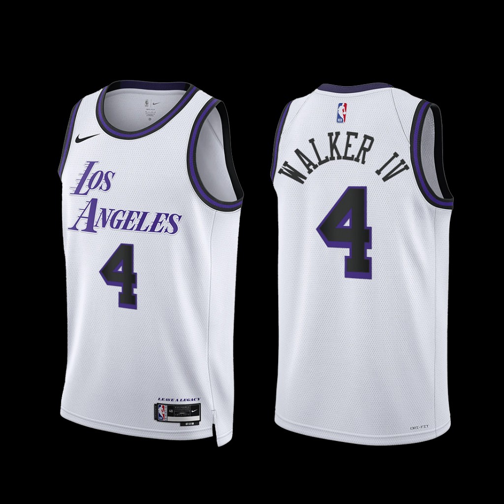Los Angeles Lakers Lonnie Walker IV 2022-23 City Edition Jersey White Los Angeles Lakers Lonnie Walker IV 2022-23 City Edition Jersey White