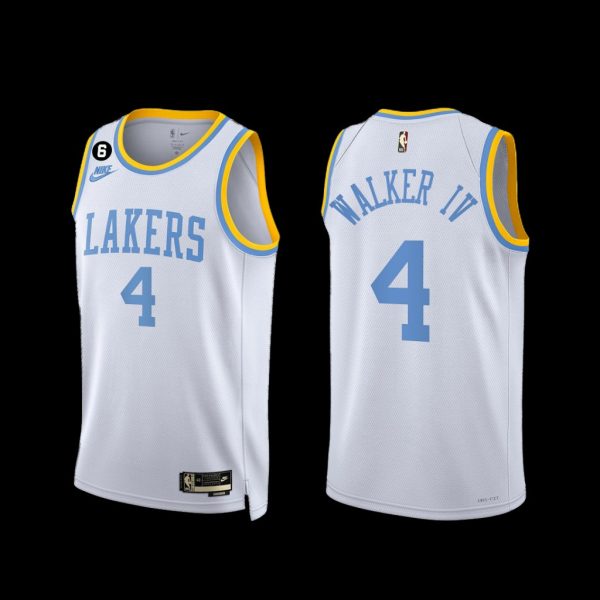 Los Angeles Lakers Lonnie Walker IV 2022-23 Classic Edition Jersey White Los Angeles Lakers Lonnie Walker IV 2022-23 Classic Edition Jersey White