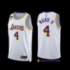 Los Angeles Lakers Lonnie Walker IV 2022-23 City Edition Jersey White