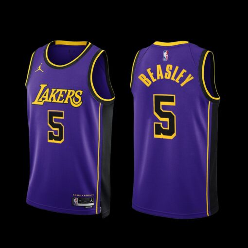 Los Angeles Lakers Malik Beasley 2022-23 Statement Edition Jersey Purple