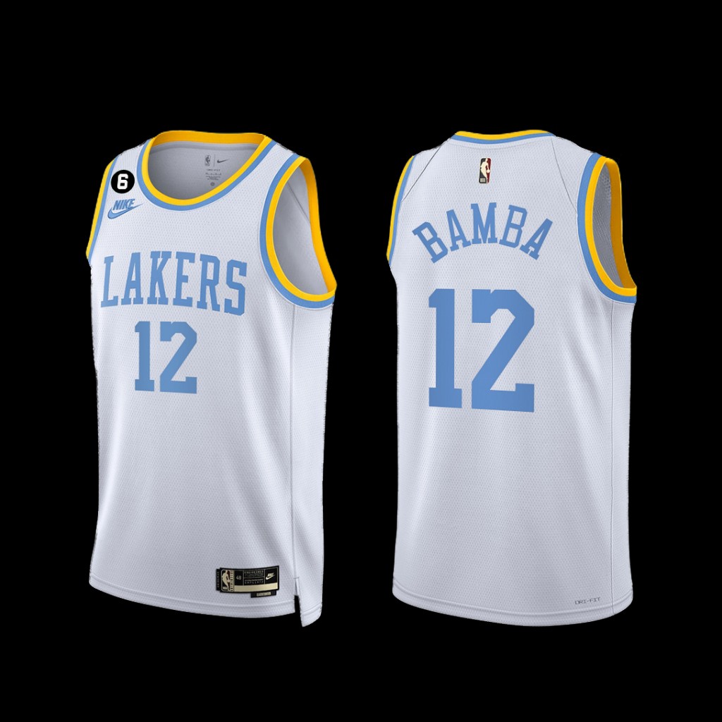 Los Angeles Lakers Mo Bamba 2022-23 Classic Edition Jersey White Los Angeles Lakers Mo Bamba 2022-23 Classic Edition Jersey White