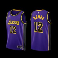 Los Angeles Lakers Mo Bamba 2022-23 Statement Edition Jersey Purple