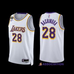 Los Angeles Lakers Rui Hachimura 2022-23 Association Edition Jersey White