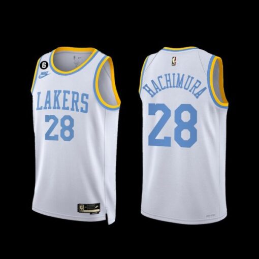 Los Angeles Lakers Rui Hachimura 2022-23 Classic Edition Jersey White