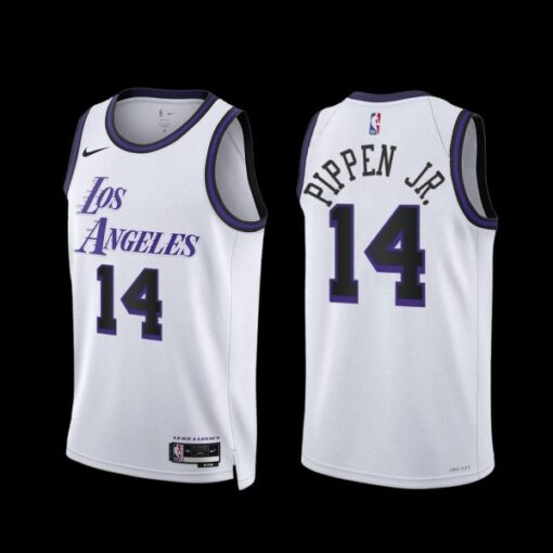 Los Angeles Lakers Scotty Pippen Jr. 2022-23 City Edition Jersey White