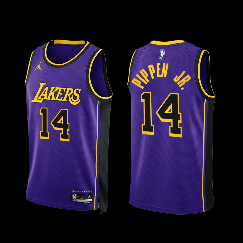 Los Angeles Lakers Scotty Pippen Jr. 2022-23 Purple Statement Edition Jersey Los Angeles Lakers Scotty Pippen Jr. 2022-23 Purple Statement Edition Jersey