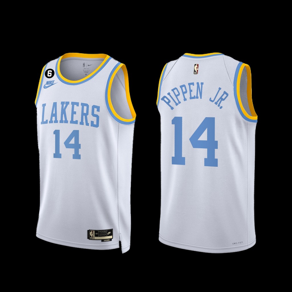 Los Angeles Lakers Scotty Pippen Jr. 2022-23 White Classic Edition Jersey Los Angeles Lakers Scotty Pippen Jr. 2022-23 White Classic Edition Jersey