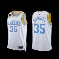 Los Angeles Lakers Wenyen Gabriel 2022-23 Classic Edition Jersey White